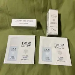 Dior サンプル　ジャスミンオードゥパルファン、化粧水、メイクアップベース