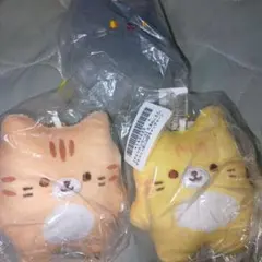 【3種セット】れあねこさん　マスコットBC　ボールチェーン　ネコ　かわいいのサムネイル