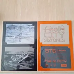 SixTONES ステッカー　Feel da CITY 慣声の法則