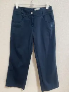 Munsingwear マンシングウェア　ネイビー パンツ 9号　ゴルフ