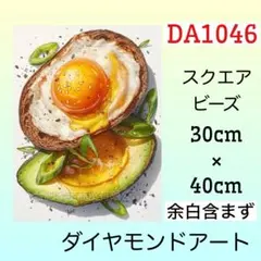 DA1046☆ダイヤモンドアートキット☆アボカドブレックファースト