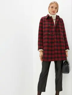 Red Valentino チェック柄コート