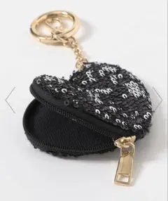 Sonny label スパンコールハートコインケース