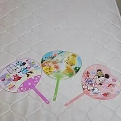 ディズニー うちわ 3枚セット