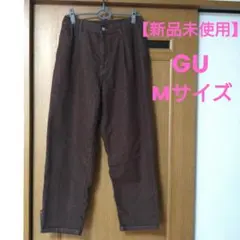 【新品未使用品】GUデニムキャロットパンツM