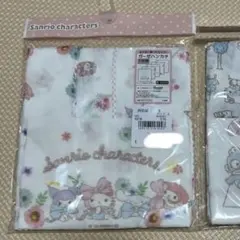 【新品未開封】サンリオ ガーゼハンカチ 5枚セット　ベビー用品