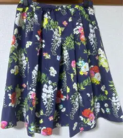 美品 廃盤 Chesty 美人百花系 美品 フレアスカート 大人