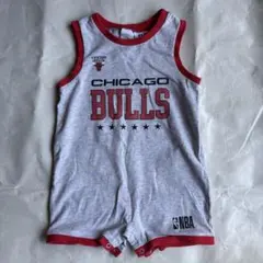 NBA オフィシャルグッズ bulls シカゴブルズロンパース75cm