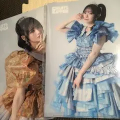 FRUITS ZIPPER クリアファイル 3枚セット真中&鎮西（個別購入可）