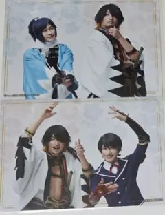 ミュージカル刀剣乱舞 ブロマイド 大和守安定 長曽祢虎徹 堀川国広