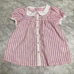 【A3844】Mezzo Piano/キッズ/半袖/ブラウス/140㎝