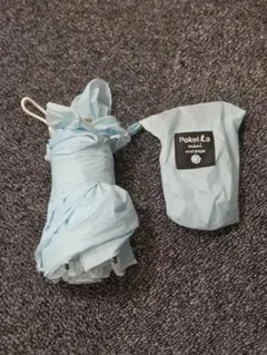 Pokella mini 折りたたみ傘 ライトブルーのサムネイル