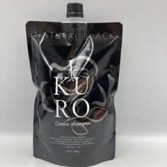 バランスローズ クロクリームシャンプー ナチュラルブラック 400g