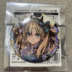 FGO展 星見の回廊 ランダム箔押し缶バッジ スペースエレシュキガル 2個