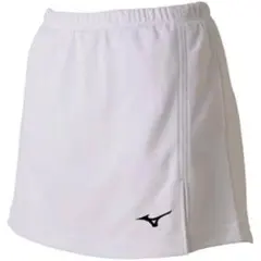 【汚れなし】MIZUNO テニス スコート ホワイトのサムネイル