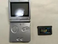 ゲームボーイアドバンスSP＋ロックマンエグゼ3ブラック　ジャンク