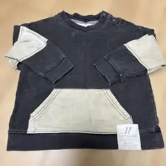 ダークグレー・ベージュ トレーナー 95cm未満