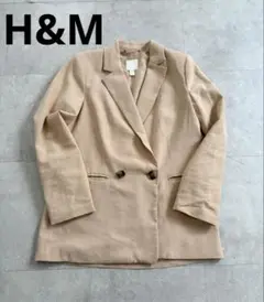 【H&M】ダブルブレストジャケット　34 S
