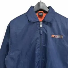 Nike ナイロン ジャケット 古着 ヴィンテージ アウター ネイビー