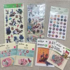 Zootopia キャラクターシールセット　ズートピア　ダイソー
