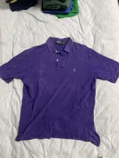 Polo by Ralph Lauren パープルポロシャツ M