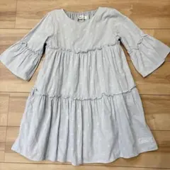 Noeil aime BeBe ドット柄 ワンピース130cmのサムネイル