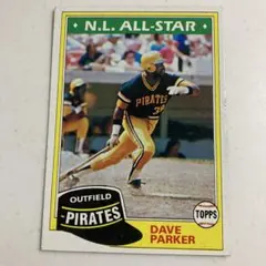 MLBスポーツカード Dave Parker Topps
