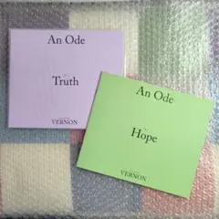 【SEVENTEEN】AnOde《バーノン》ミニフォトブック 2種セット②