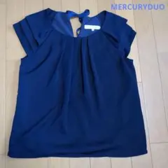 紺色半袖カットソー　MERCURYDUO　Fのサムネイル