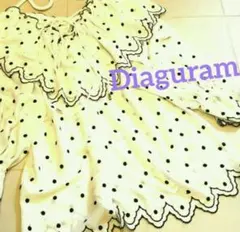 ★Diagram★ スカラップ刺繍&ドット刺繍のトップスのサムネイル
