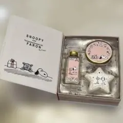 SNOOPY スヌーピー ホリデーキット　ハンドクリーム　バスソルト　バスフィズ