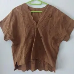 earth music＆ecology 半袖トップス　ブラウス