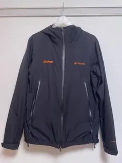 Columbia×X-LARGEマウンテンパーカー ブラック/オレンジ