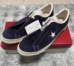 CONVERSE ONE STAR J SUEDE PURPLE 27センチ