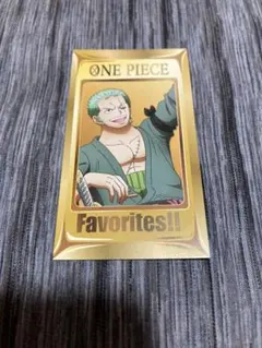 ワンピース ONE PIECE 麦わらストア お宝ざくざくカード　ゾロ