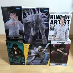 呪術廻戦 フィギュア まとめ売り 7点セット - メルカリ
