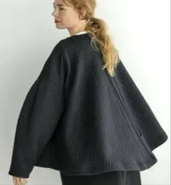 cen.　キルティングフレアジャケット yori 　united arrows