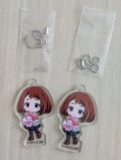 僕のヒーローアカデミア×GIGO　アクリルチャーム 麗日お茶子2個セット