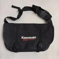 Kawasaki Racing メッセンジャーバッグ ブラックのサムネイル