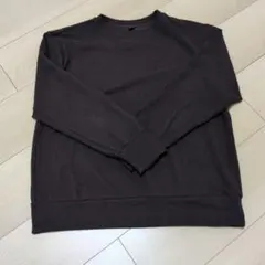 UNIQLO 長袖セーター S ダークブラウン