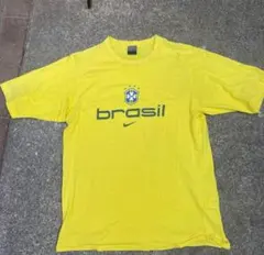 Nike Brasil Tシャツ M イエロー
