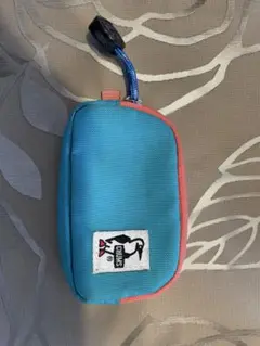 CHUMS コインケース 小銭入れ ブルー×オレンジ