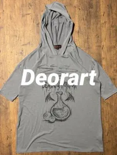 Deorart ディオラート 薄手 半袖パーカー カットソー オーバーサイズのサムネイル