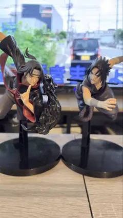 ナルト 疾風伝 サスケ イタチ　GiGO限定　フィギュア　開封品