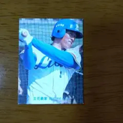カルビー プロ野球カード 81年 No.44 西武ライオンズ 立花