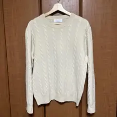 ひ*り様 UNITED ARROWS カシミヤ 100% ケーブル編みセーター