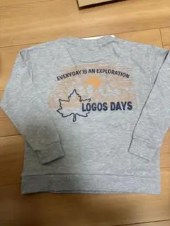 LOGOS DAYS グレー スウェット トレーナー