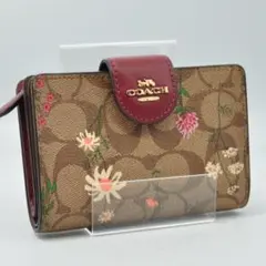 2026年最新】coach 財布 2つ折り 花柄の人気アイテム - メルカリ