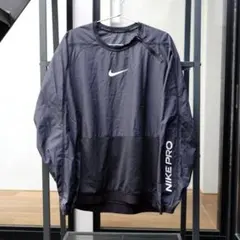 NIKE PRO ドリルトップ L 黒 ジップ トレーニングウェア