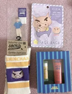 【新品】クレヨンしんちゃん グッズ4点まとめ売り ぶりぶりざえもん 野原ひろし